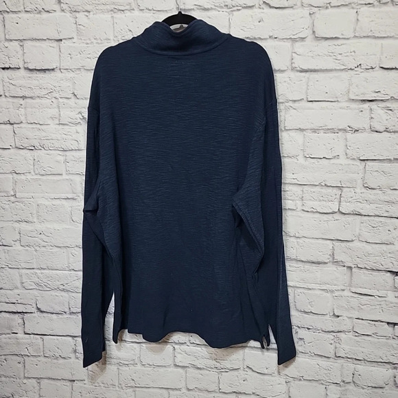 Goodfellow & Co Long Sleeve‎ Navy XXL Half Zip Mock Neck NWT - Picture 2 of 7